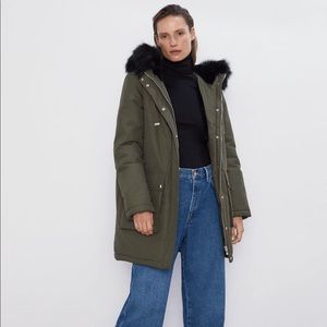 BRAND NEW Zara Parka